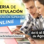 Feria de Postulación de Educación SUPERIOR se realizará en formato online del 6 al 8 de agosto