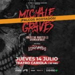 PUNK ROCK: Michale Graves regresa a Chile con clásicos de Misfits