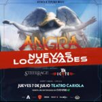METAL: Angra en Chile ¡Nuevas localidades! REBIRTH 20th Anniversary Tour