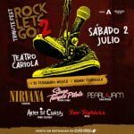ROCK: ROCK LET’S GO! 2 - TRIBUTE FEST  Sábado 2 de julio, Teatro Cariola