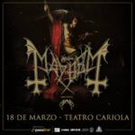 METAL: Mayhem vuelve a Chile: 18 de marzo en Teatro Cariola