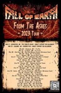 fall of earth tour 2023