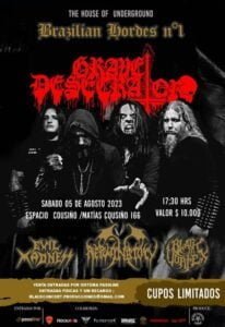 Grave Desecrator en chile