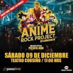 Anime Rock Project en concierto de cierre 2023